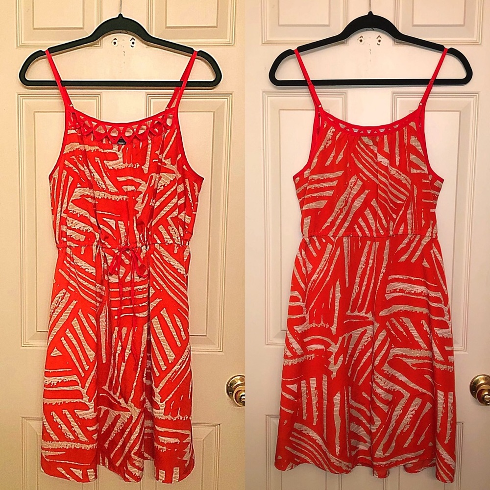 Mossimo Orange Sundress Size Large